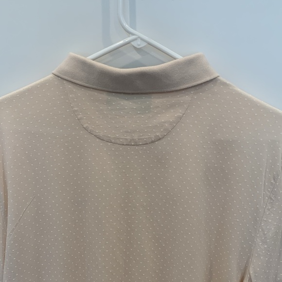 Calvin Klein Men's Cream Polo Shirt - Picture 7 of 9